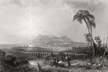 Gibilterra vista da Algeciras